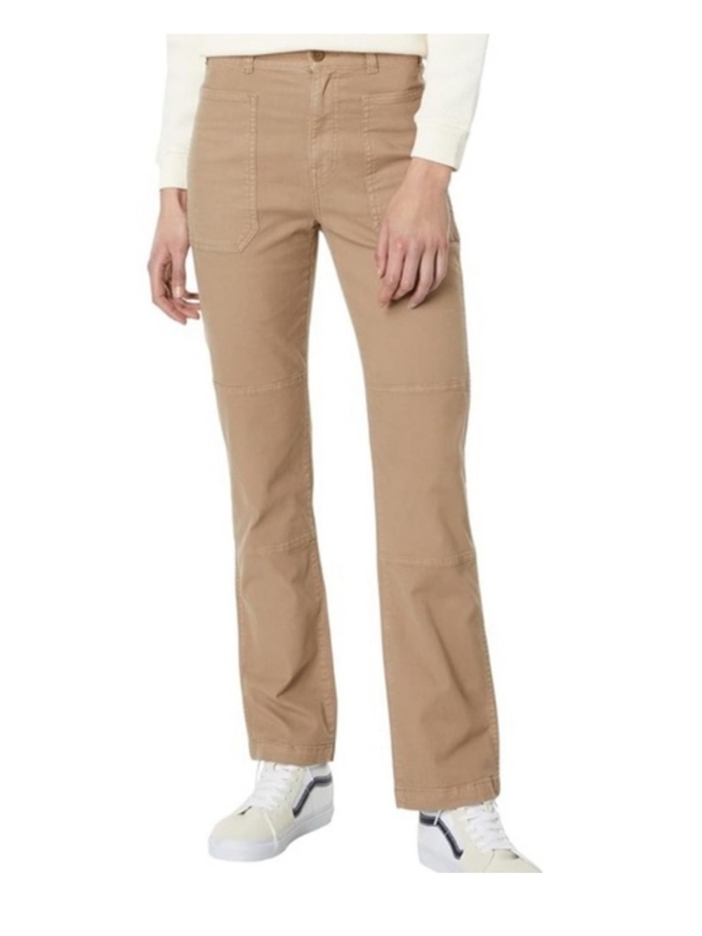 Madewell Straight-Leg Utility Pants in kahki size 25 NWT
